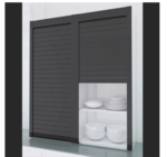PVC ROLLING SHUTTER BLACK - Image 5