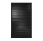 PVC ROLLING SHUTTER BLACK