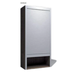 PVC ROLLING SHUTTER SILVER