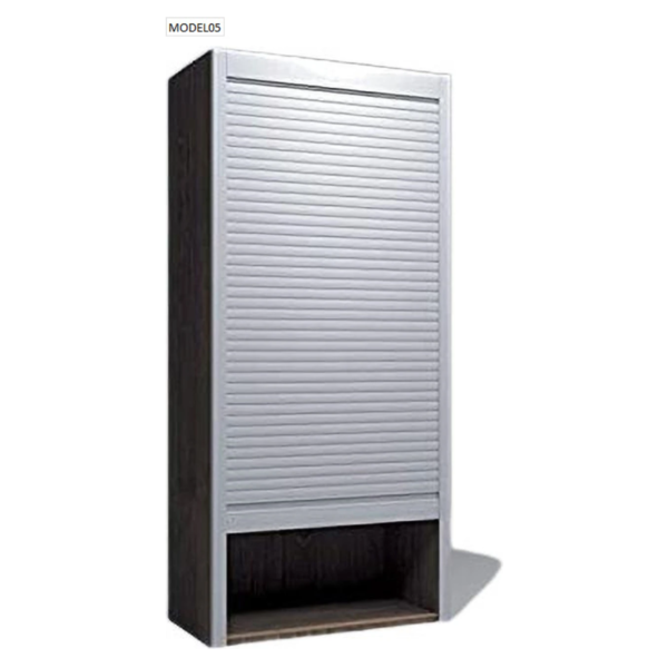 PVC ROLLING SHUTTER SILVER
