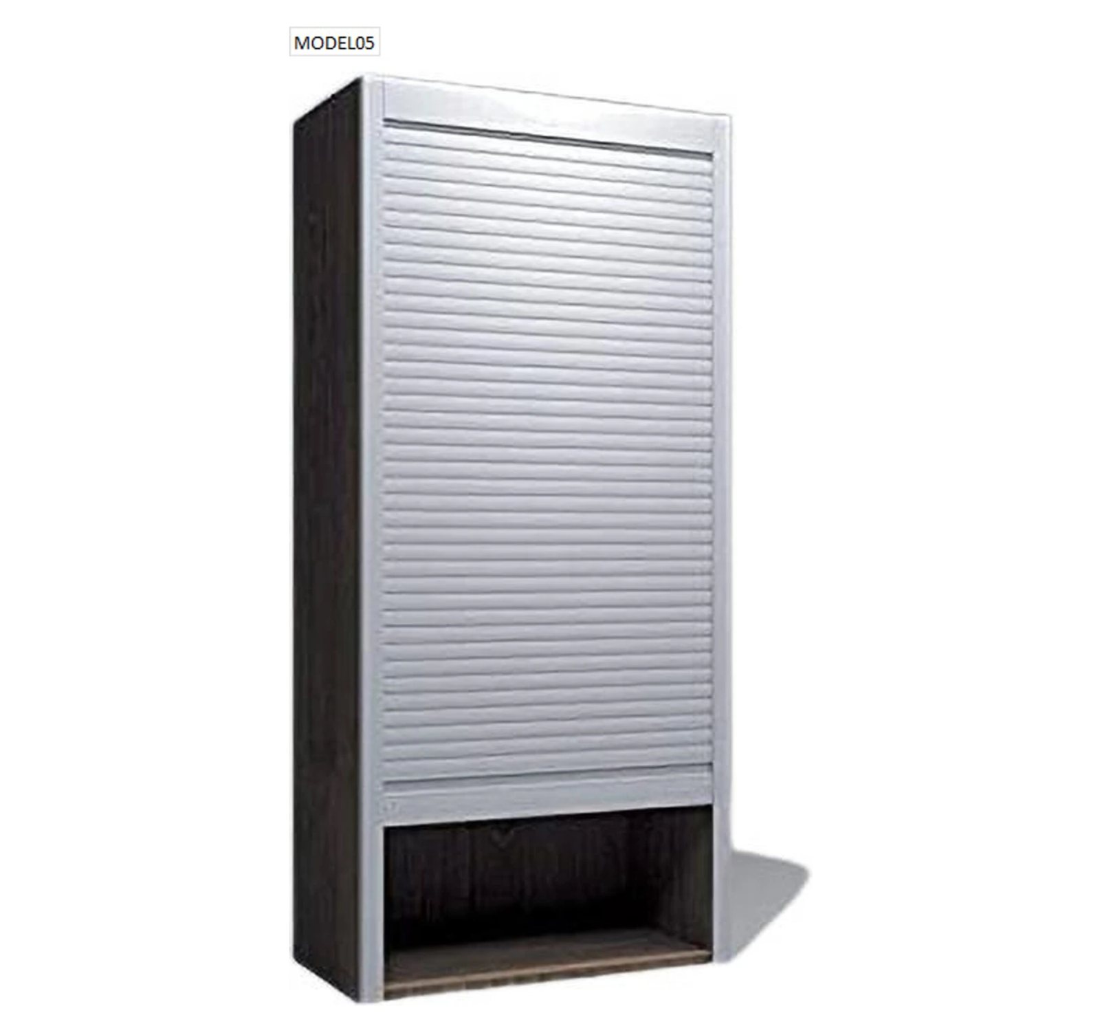 catalog products images (32) PVC ROLLING SHUTTER SILVER - Image 1