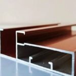Glass Handle Profile 68mm Light- Rose Gold