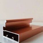 Bindi Glass Handle Profile 45mm Light- Rose Gold