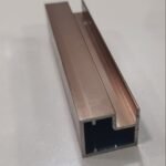 Glass Frame Profile 21mm- Rose Gold