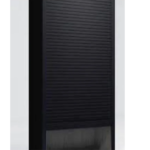 GLASS ROLLING SHUTTER-BLACK
