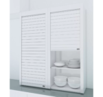 GLASS ROLLING SHUTTER-FROSTED