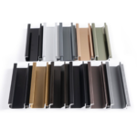 Glass FRAME PROFILE  LIGHT BLACK MATT - Image 2